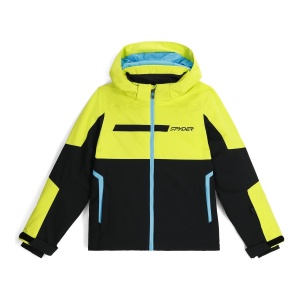 Jacheta Schi Baieti Spyder Challenger Black-Escape