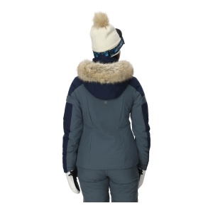 Jacheta Schi Femei Spyder Vida Slate Blue - Img 2