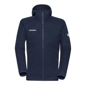 Jacheta Softshell Barbati Mammut GRANITE SO Hooded Marine - Img 2