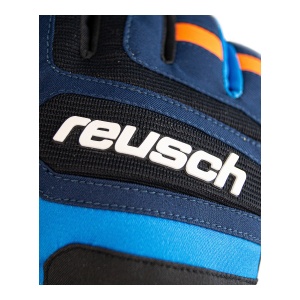 Manusi Schi Copii Chris R-Tex XT Junior Dress Blue-Brilliant Blue-Shocking Orange - Img 3