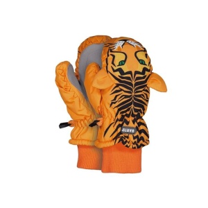 Manusi Schi Copii Nylon 3D Orange