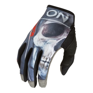 MAYHEM Glove BONES V.22 black red S 8