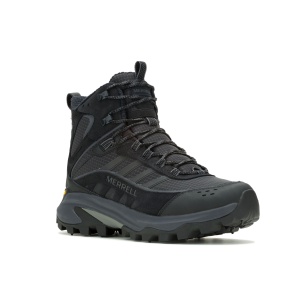 Merrell - pantofi sport - MOAB SPEED 2 THERMO MID WP - triple black - Img 2