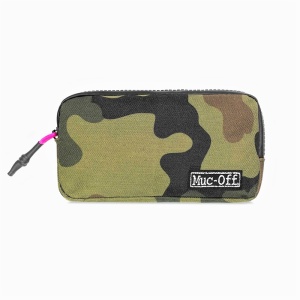 Muc-Off - borseta bicicleta Rainproof Essentials Case - verde camuflaj
