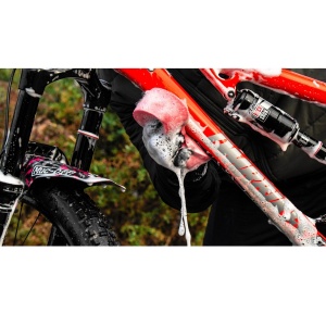 Muc-Off - burete curatare bicicleta Expanding Microcell Sponge - roz intens - Img 2