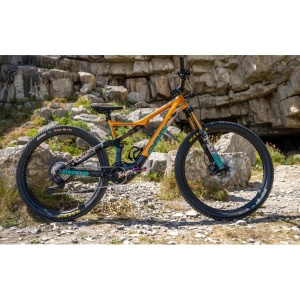 Muc-Off - set stickere protectie cadru bicicleta Frame Protection Kit E-MTB - albastru verzui Day of the shred - Img 7