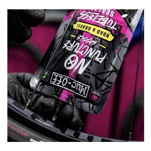 Muc-Off - solutie antipana - No Puncture Hassle - Road si Gravel Tubeless - 80 ml - Img 2