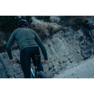 Northwave - bluza ciclism pentru barbati maneca lunga Trip Knit - verde army negru - Img 4