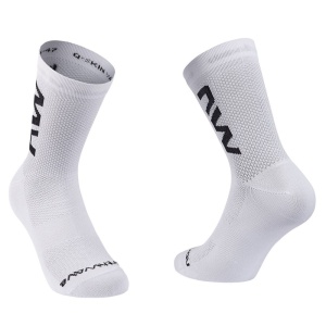 Northwave - sosete ciclism - Extreme AIR MID Sock - White | Black