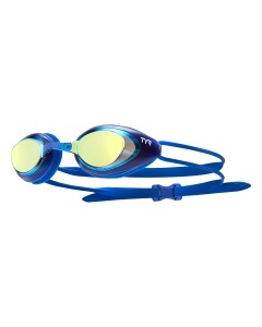 Ochelari înot TYR BLACKHAWK Racing Goggles Mirrored - albastru | auriu - oglindă | competiție