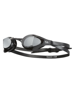 Ochelari înot TYR Tracer-X RZR Racing - fumuriu/negru | anti-fog - Img 3