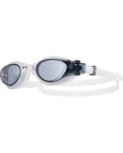 Ochelari înot TYR Vesi - smoke/alb | DURAFIT, protecție UV