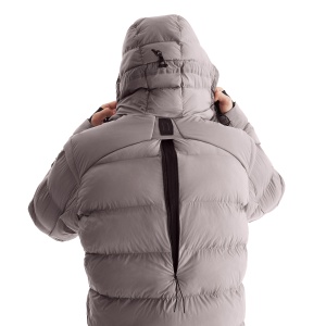 On Cloud - geaca puf vreme rece pentru barbati Challenger Jacket - gri deschis - Img 6