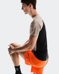 On - pantaloni scurti - 7" Performance Shorts - Orange - Img 6