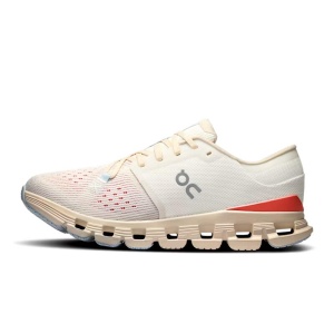 On - pantofi alergare - Cloud X 4 W - crem | roz - Img 4
