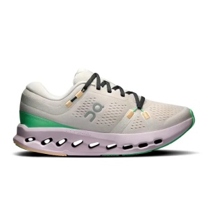 On - pantofi alergare - Cloudsurfer 2 - crem | mov - 37