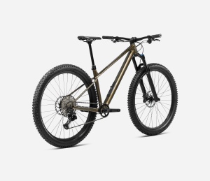 Orbea LAUFEY H-LTD Metallic Olive Green - Titanium Black (Gloss) - bicicletă MTB Trail hardtail - Img 3