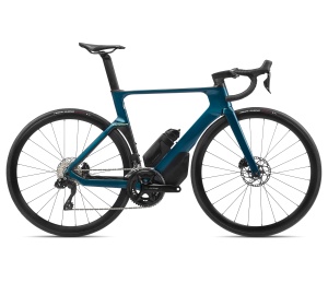 Orbea ORCA AERO M31eLTD PWR Borealis Blue - Carbon Raw - măsura 51 - bicicletă șosea racing aero
