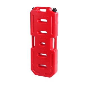 Pachet Suport și Canistră de 20L, 33.5 x 10 x 87 cm, din plastic cu supapă de aerisire și furtun flexibil de turnare inclus, roșu, Emd4x4 - Img 4