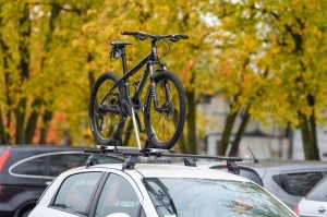 Packet 2 buc Suport bicicleta Menabo Juza Twin Pack cu prindere pe bare transversale - Img 17
