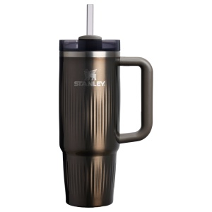Pahar termoizolant Stanley Quencher H2.0 Fluted cu pai - gri metalic - Img 2