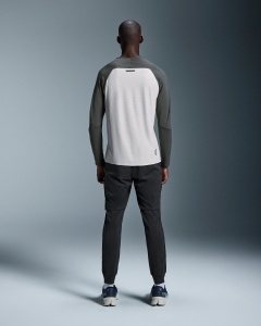 Pantaloni alergare On Weather Pants - negru | rezistenți vânt și apă - Img 2