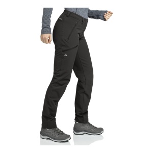 Pantaloni Femei Schoffel Ascona Warm Black - Img 3