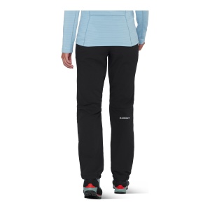Pantaloni Softshell Femei Mammut Taiss So Black - Img 3