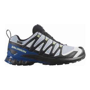 Pantofi Alergare Montana Barbati Salomon Xa Pro 3D V9 GORE-TEX Storm Black / Brunnera Blue / Surf The Web