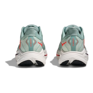 Pantofi Barbati Hoka Clifton 10 Sage-Neon Flame - Img 3