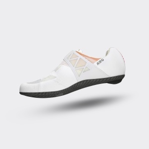 Pantofi ciclism șosea DMT KR0 EVO Superlight - alb-bronz - Img 4