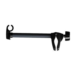 Peruzzo 693/MLN - Brat 3D Alu MEDIUM/LONG Negru - pentru a fixa a 2-a bicicleta pe suporturile de bicicleta Peruzzo P709