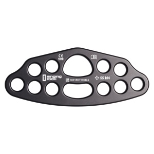 Placă pentru ancorare multiplă Singing Rock Rigging Plate 5/7 ('Labă de urs')