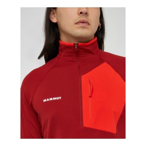 Polar Barbati Mammut Aenergy Light Ml Half Zip Pull Dark Mammut Red-Mammut Red - Img 7