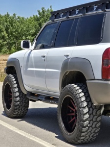 Portbagaj Slim Nissan Patrol Y61 GU3 si GU4 Lung, 216 x 126 cm, Aluminiu, cu sine T-Slot, AQM4WD T40 - Img 4