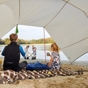 Prelata Cort Tahuta Shelter 5 Blue Grass 600x500 UV 50+ / FR (Flame retardent-Ignifug) Grand Canyon - Img 4
