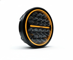 Proiector LED Siberia XPA 7" (17.8cm), 77W, 5710lm, 5700K, rază 662m, lumina pozitie alba/portocalie, functie Hello, Strands