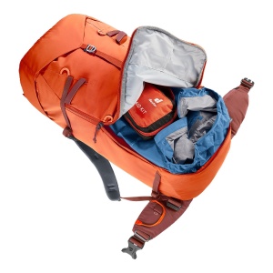 Rucsac Alpinism Femei Deuter Guide 42+8L SL Papaya-Redwood - Img 5