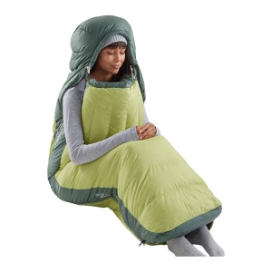 Sac De Dormit Femei Trei Sezoane Sea to Summit Ascent Down Sleeping Bag Long -9C /15F Green - Img 3