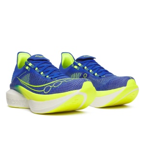 Saucony - pantofi alergare - Endorphin Elite 2 - Lapis | Citron - 41 - Img 2