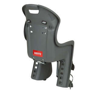 Scaun Copii Spate Dieffe Bikey Cool FM Gri/Maro - Img 2