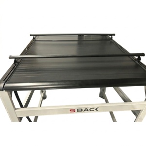 Set bare transversale pentru inchidere de bena SBACK, 150cm, T-Slot, negru S-Dizayn