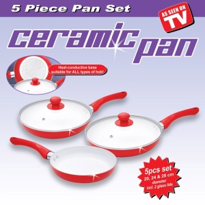 Set compus din 3 tigai din ceramica Spider Pan