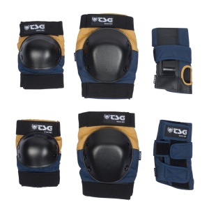 Set protectii TSG Basic - Night Blue/Dusk Yellow S - Img 2