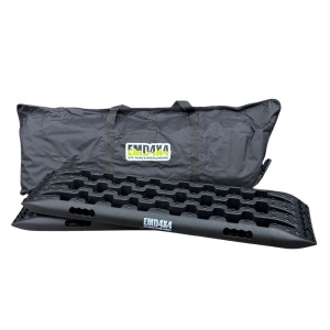 Set rampe de tracțiune 107 cm, max 10000 kg, cu husă, negru EMD4x4