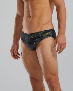Slip înot bărbați TYR Galaxy Durafast Elite - pattern Galaxy | 300h+ - Img 3
