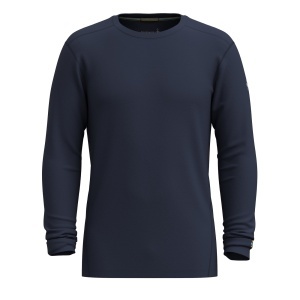 Smartwool - bluza de corp - Classic All-Season Merino Base Layer Crew Boxed - Deep Navy - L - Img 3