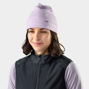 Smartwool - caciula - Thermal Merino Reversible Cuffed Beanie - Lavender Sky Heather - OS
