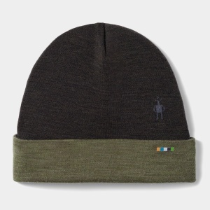 Smartwool - caciula - Thermal Merino Reversible Cuffed Beanie - North Woods Heather - OS - Img 2