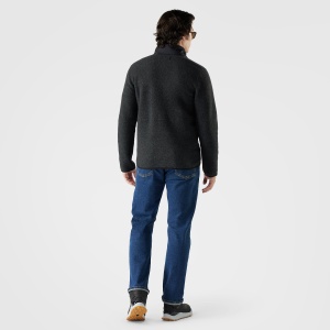 Smartwool - geaca - Second Cut Fleece Jacket - Charcoal - L - Img 2